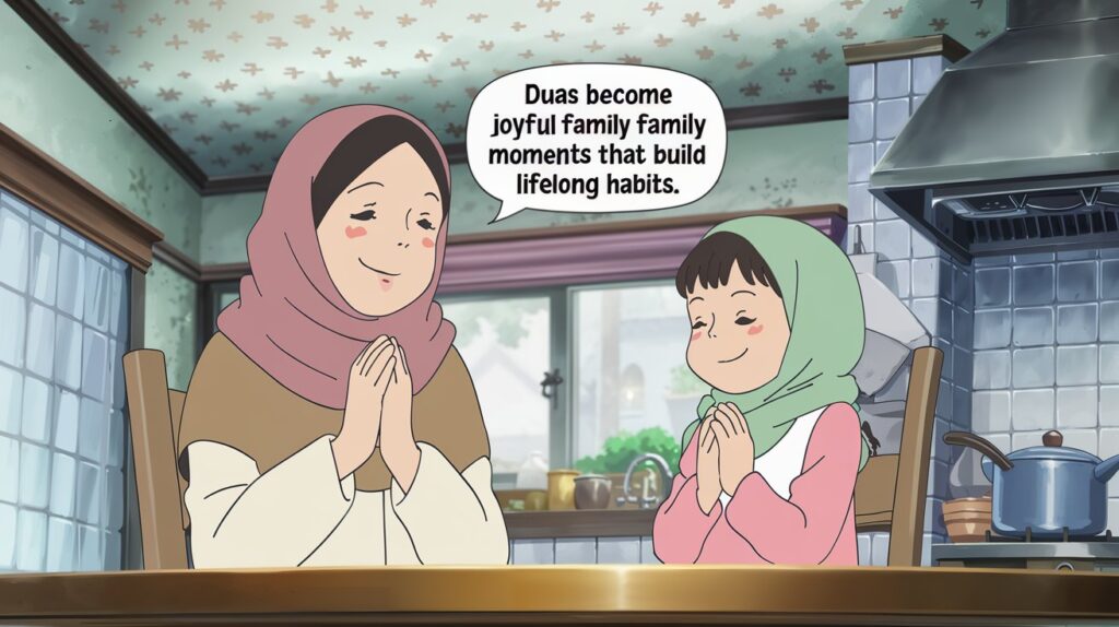Teaching duas to kids